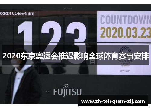 2020东京奥运会推迟影响全球体育赛事安排